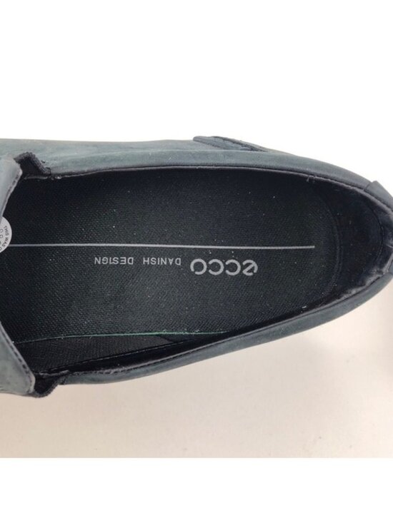 Ecco Soft 7 Black Nubuck Slip-In Shoes 10